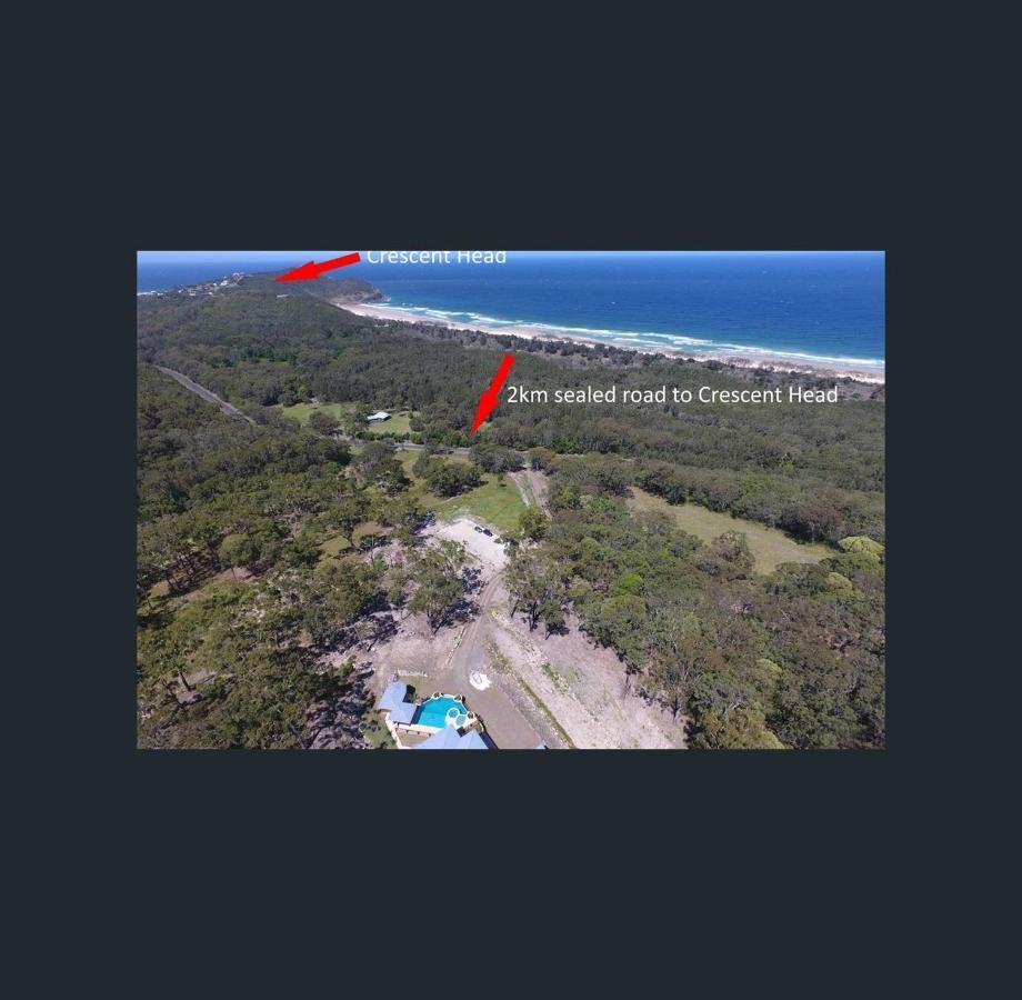 Hotel The Pool House - Crescent Head - Stunning Ocean Views, Pet Friendly Exterior foto